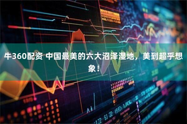 牛360配资 中国最美的六大沼泽湿地，美到超乎想象！