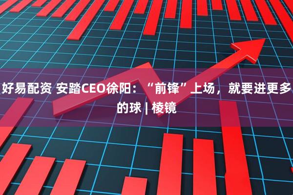 好易配资 安踏CEO徐阳：“前锋”上场，就要进更多的球 | 棱镜